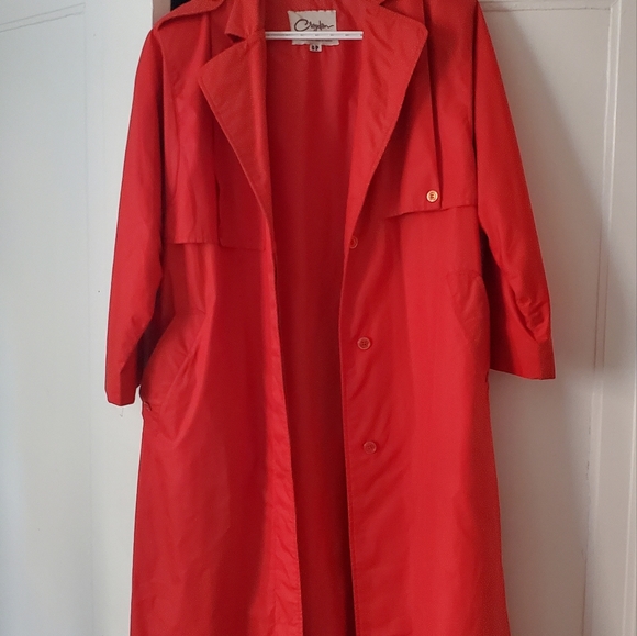 Vintage red rain coat ❤️ - Picture 4 of 4